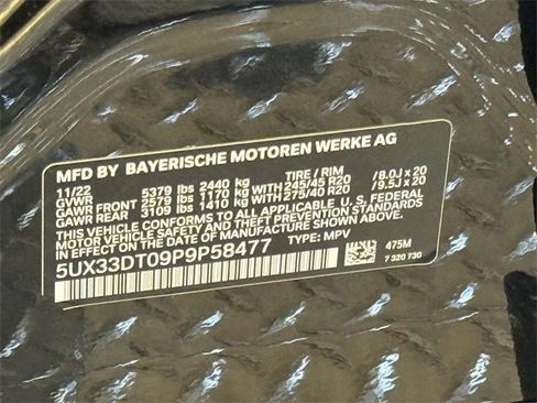 Used 2023 BMW X4 xDrive30i w/ M Sport Package image 34