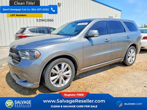 Used 2012 Dodge Durango R/T w/ Leather Interior Group AWD/4WD image 1