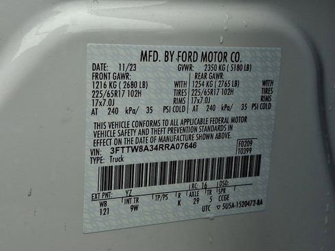 Certified 2024 Ford Maverick XL FWD image 26