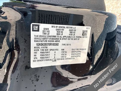Used 2014 Chevrolet Tahoe 4WD w/ Skid Plate Package image 27