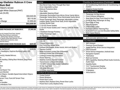 Used 2026 Jeep Gladiator Rubicon AWD/4WD image 28