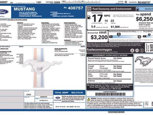 Used 2024 Ford Mustang GT Premium image 35