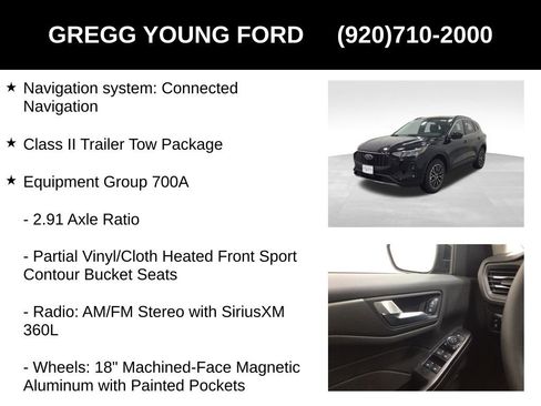 New 2026 Ford Escape SE w/ Class II Trailer Tow Package FWD image 7