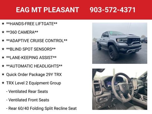 Used 2024 RAM 1500 TRX w/ TRX Level 2 Equipment Group image 12