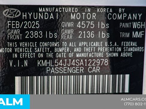 Used 2025 Hyundai Sonata Limited FWD image 47