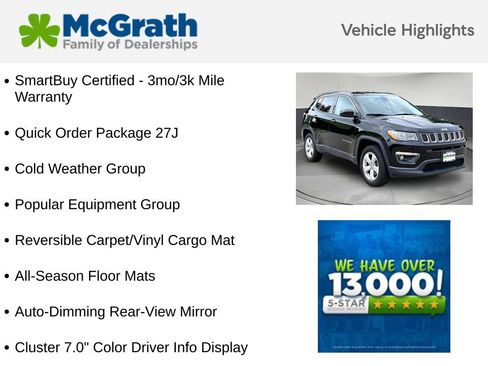 Used 2018 Jeep Compass Latitude w/ Popular Equipment Group AWD/4WD image 6