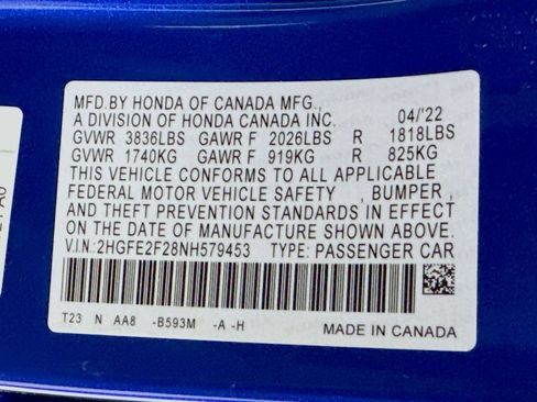 Used 2022 Honda Civic LX image 30