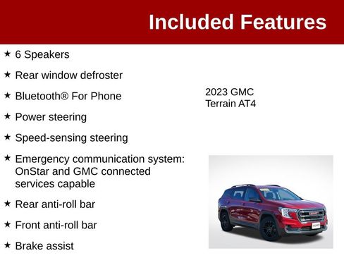 Used 2023 GMC Terrain AT4 AWD/4WD image 4