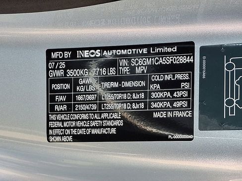 New 2025 INEOS Grenadier Fieldmaster Edition image 10