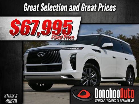 Used 2025 INFINITI QX80 Pure w/ Cargo Package image 1