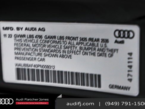 Used 2023 Audi A4 2.0T Premium Plus w/ Premium Plus Package image 24