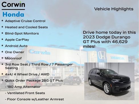 Used 2023 Dodge Durango GT AWD/4WD image 6