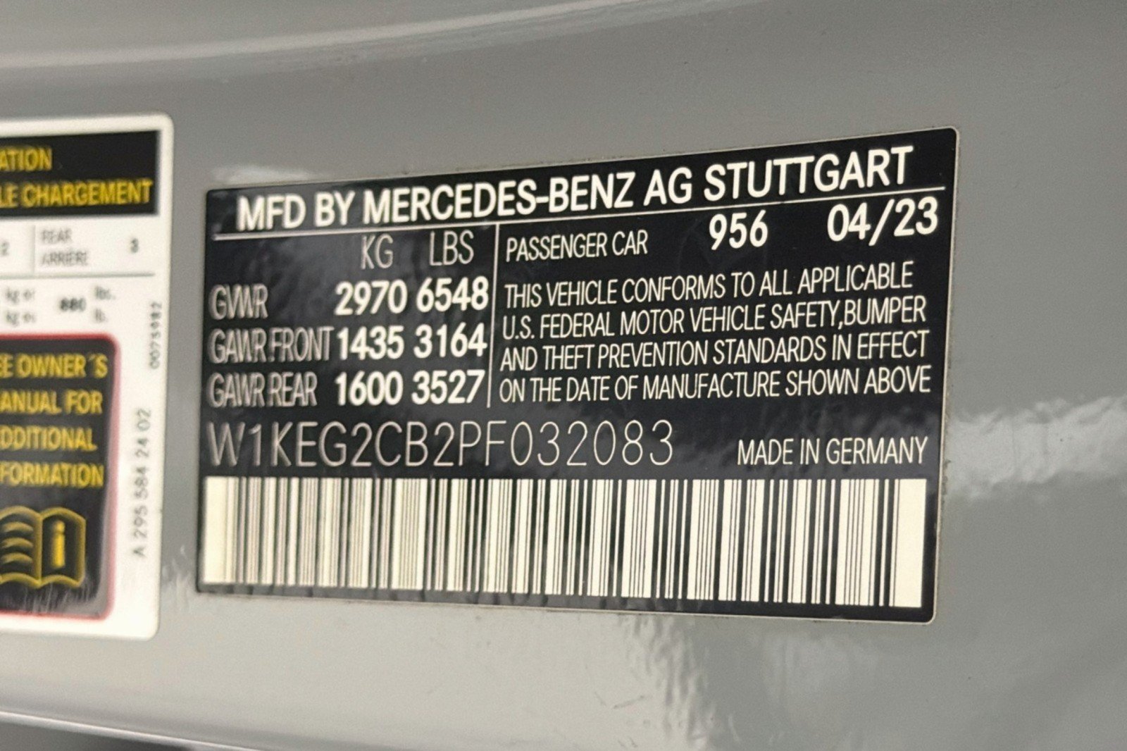 Certified 2023 Mercedes-Benz EQE 500 4MATIC Sedan image 26
