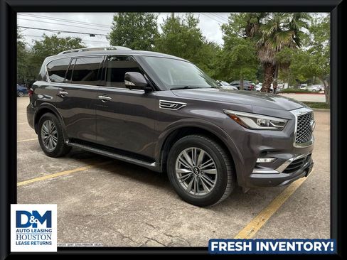 Used 2022 INFINITI QX80 Luxe w/ Cargo Package RWD image 1