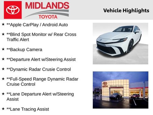 Used 2025 Toyota Camry SE image 2