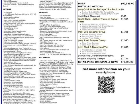 Used 2023 Jeep Wrangler Unlimited Rubicon 4xe w/ Steel Bumper Group image 3