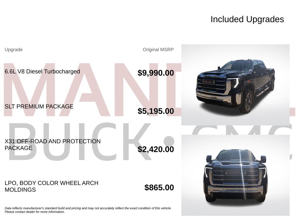 Used 2025 GMC Sierra 3500 SLT w/ SLT Premium Package AWD/4WD image 5