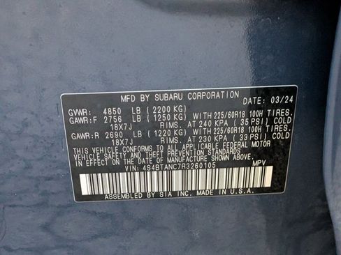 Used 2024 Subaru Outback Limited image 25