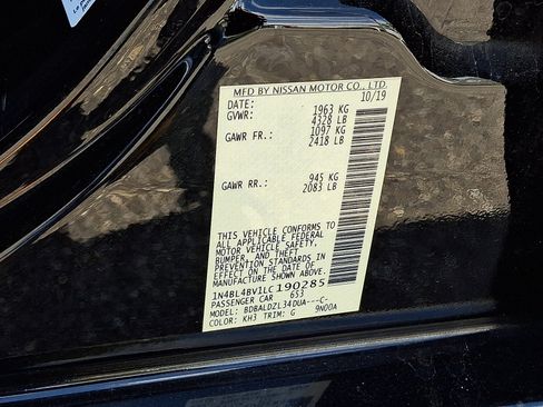 Certified 2020 Nissan Altima 2.5 S FWD image 25