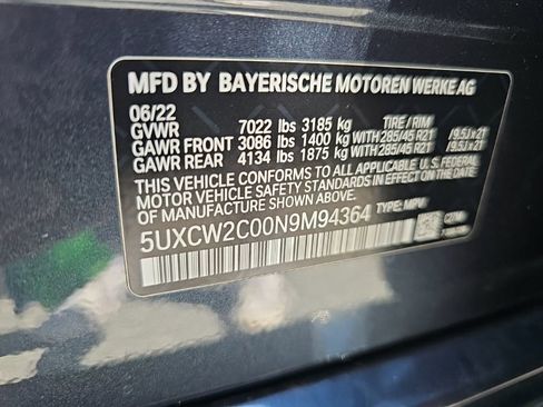 Used 2022 BMW X7 xDrive40i w/ Premium Package AWD/4WD image 19