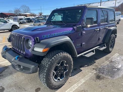 Used 2023 Jeep Wrangler Unlimited Rubicon 4xe w/ Cold Weather Group image 5