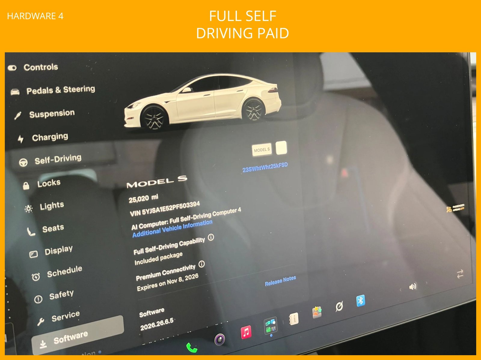 Used 2023 Tesla Model S Standard Range AWD/4WD image 2