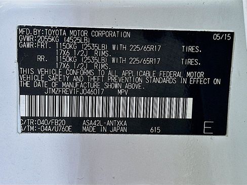 Used 2015 Toyota RAV4 LE FWD image 31