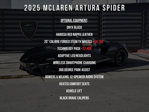 Used 2025 McLaren Artura Spider image 5