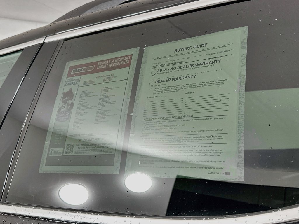 Used 2023 GMC Acadia SLE w/ Driver Convenience Package FWD image 13