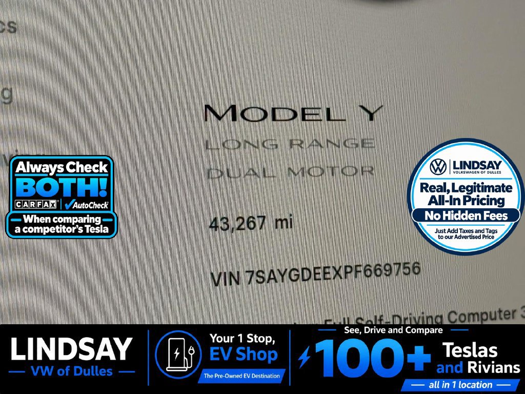 Used 2023 Tesla Model Y Long Range AWD/4WD image 30