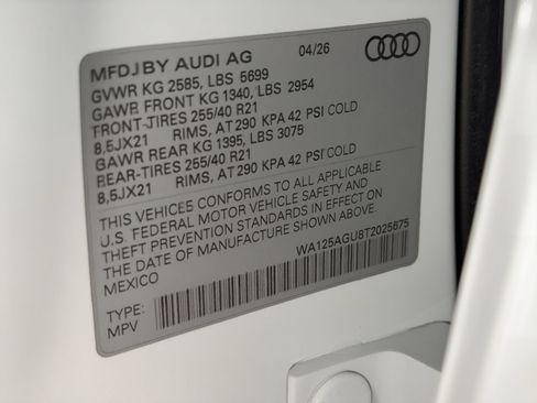 New 2026 Audi SQ5 Premium Plus AWD/4WD image 27