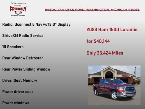 Used 2023 RAM 1500 Laramie image 30