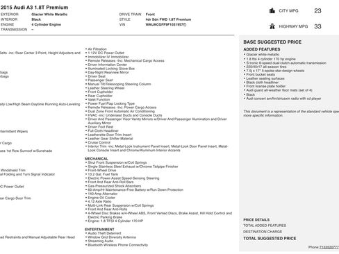 Used 2015 Audi A3 1.8T Premium image 5