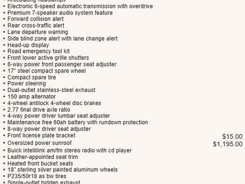 Used 2014 Buick LaCrosse Leather w/ Driver Confidence Package image 2