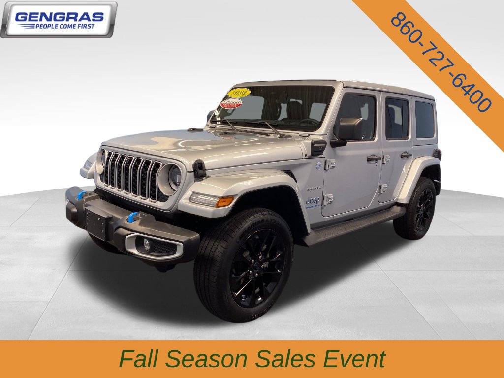 Used 2024 Jeep Wrangler Unlimited Sahara w/ Technology Group AWD/4WD image 4