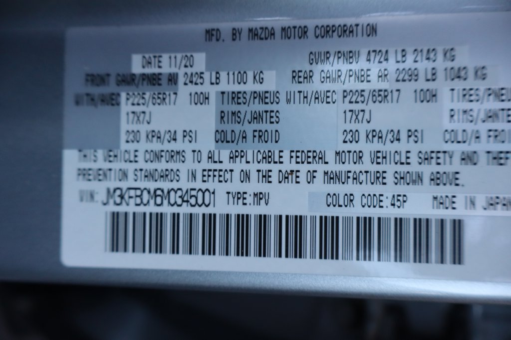 Used 2021 MAZDA CX-5 Touring AWD/4WD image 4