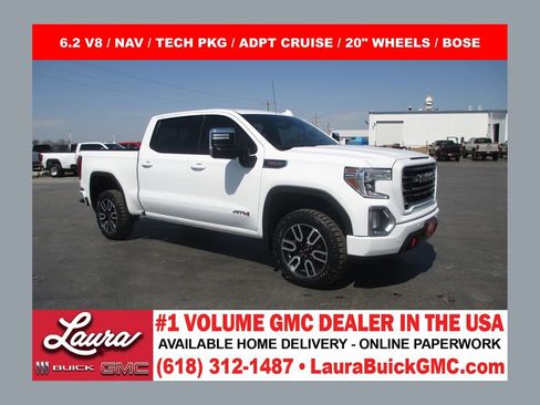 Used 2021 GMC Sierra 1500 AT4 w/ Technology Package image 1
