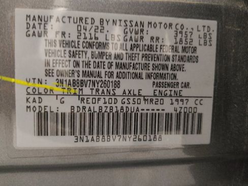 Used 2022 Nissan Sentra S w/ Trunk Package FWD image 33