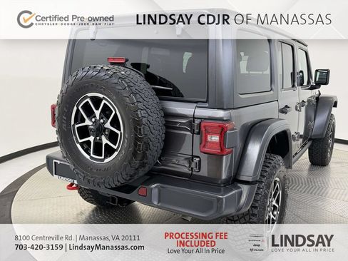 Certified 2025 Jeep Wrangler Unlimited Rubicon AWD/4WD image 10