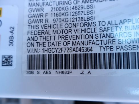 Certified 2025 Honda Accord Sport image 33