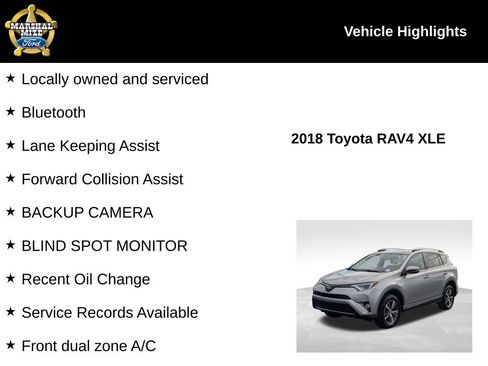 Used 2018 Toyota RAV4 XLE image 2