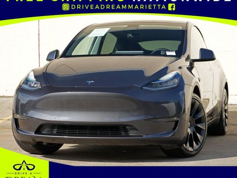 Used 2022 Tesla Model Y Long Range AWD/4WD image 1