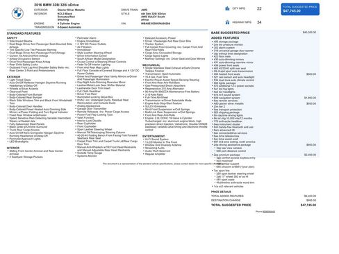 Used 2016 BMW 328i xDrive Sedan image 8