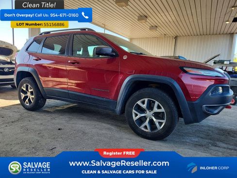 Used 2014 Jeep Cherokee Trailhawk w/ Technology Group AWD/4WD image 5