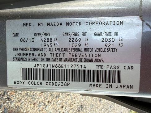 Used 2014 MAZDA MAZDA6 Grand Touring w/ GT Technology Package FWD image 39