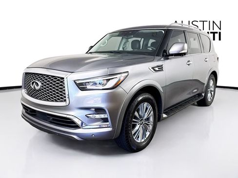Certified 2021 INFINITI QX80 Luxe RWD image 3