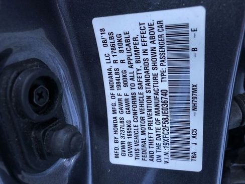 Used 2018 Honda Civic LX image 31