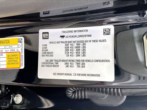 Used 2024 Cadillac Escalade Sport Platinum w/ LPO, ONYX Package AWD/4WD image 62