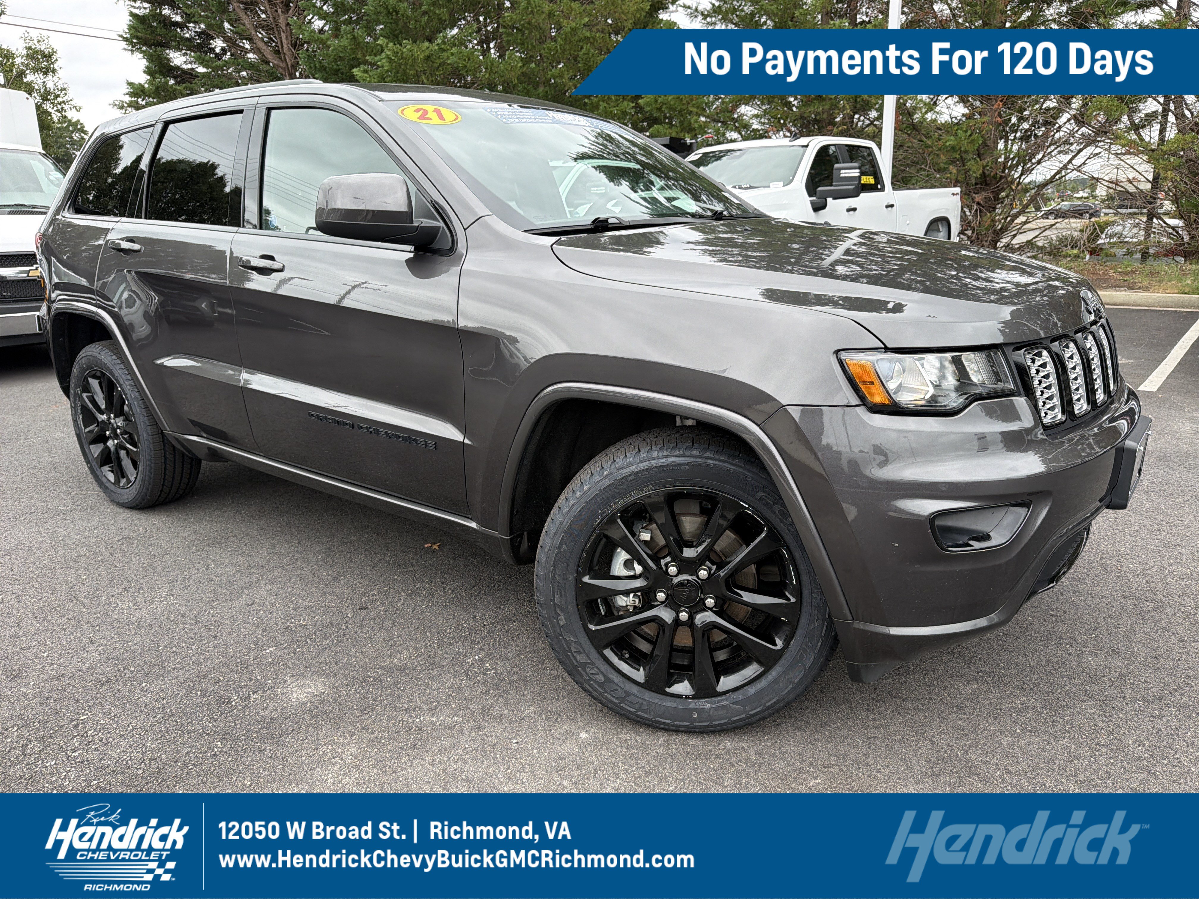 Used 2021 Jeep Grand Cherokee Laredo X AWD/4WD image 1