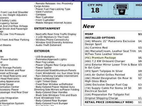 Used 2023 Porsche Panamera 4 Platinum Edition image 6